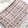 AMateschitz Tessuto tweed fatto a mano Tessuti per cucire Tessuto tweed a quadri a metraggio Tessuto per quilting a quadri Materiali per bricolage Tessuto decorativo Tessuti per cucire Tessuto per