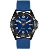 Breil, Collezione Black Horizon, Orologio Uomo, Orologio Solo Tempo, Cinturino in Nylon con Retro in Silicone, Cassa in Acciaio IP Black, WR 10 ATM, Idea Regalo Uomo