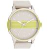 Oozoo Timepieces C11230_C11234_Parent Orologio da uomo | Orologio da polso da uomo di alta qualità | Orologio analogico da uomo, Grigio/verde menta, cinghia