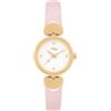 Breil, Collezione Be Loved, Orologio Donna, Solo Tempo Movimento Analogico al Quarzo, Cassa in Acciaio a Forma di Cuore con Cinturino in Pelle, Chiusura ad Ardiglione, WR 5 ATM, Idea Regalo Donna