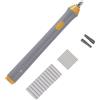 Tihoo Gomma elettrica, kit per cancellare a batteria con 22 pezzi di gommini intercambiabili aggiuntivi per artisti, gomma per matita portatile automatica per schizzi