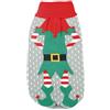 Record - Maglioncino Natalizio per Cani Piccolo Elfo. Maglione Morbido e Caldo, Dolcevita con Design Elfo di Babbo Natale, Comodo e Divertente |XXS, Lunghezza dorso 25 cm