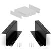 POS VALLEY staffa di montaggio per cassetto portavalori - 2x guide, per cassetto rendiresto da 41x41cm, montaggio semplice, acciaio robusto -, staffa, cassetto contanti registratore di cassa