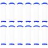 sourcing map Set di 12 filtri per soffione doccia, 7,1 cm, in cotone PP, ricambio ad alta pressione