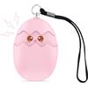 Ninonly Allarme Personale, 130 dB Allarme di Sicurezza per Difesa Personale, Portachiavi Allarme Autodifesa con Luce LED, Sirena Allarme per Donne Uomini Bambini Anziani