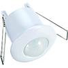PS-TECH Mini rilevatore di movimento da incasso per controsoffitto a 360°, copertura 6 m di diametro a 2,2 m di altezza, larghezza prodotto 50 mm.