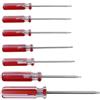 Uacen Set di cacciaviti triangolari di 7 dimensioni, 1,4 mm, 1,8 mm, 2,0 mm, 2,3 mm, 2,7 mm, 3,0 mm, 4,2 mm, set di strumenti triangolari per il fissaggio di giocattoli elettronici e riparazioni