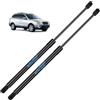 Koaudb 2x Ammortizzatori Posteriori per Santa Fe MK II All Engine SUV 2007-2012 | Nero Pistoncini Portellone Posteriore Molle a Gas Ammortizzatori Cofano Posteriore per #81770-2B001