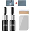 DABUG Kit Riparazione Crepe Vetro,Kit Riparazione Parabrezza Auto,Kit Riparazione Parabrezza Auto,Glass Repair Liquido Kit,Windshield Crack Repair Kit, 2pcs
