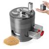 Peelanmall Zinklegung Grinder Macinino per spezie a manovella con cassetto, set di macinapasta in 6 pezzi con gratta