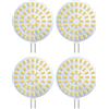 Lamptobe Lampadina LED G4 12V, 3W Equivalente a 30W Alogena, Lampadine G4 LED Bianco Luce Diurna 4000K, AC/DC 12V, 120° Grandangolo, 400LM, Non Dimmerabile, Confezione da 4 pz