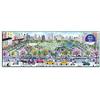 Galison Mudpuppy Michael Storrings Cityscape 1000 Piece Panoramic Puzzle, 9780735365384