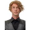 WIG ME UP - 1264-15 Parrucca Donna & Uomo Corta Scompigliata Sexy Riga Biondo Biondo scuro