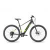 Jf Sound car audio system E-Bike Rockblazer 25 BlackGreen, Bicicletta Elettrica, Motore 250W, Fino a 25 Km/h, Batteria estraibile 36V 10.4Ah, Autonomia fino a 60 km, Cambio Shimano 8 marce, Ruote da 29'' con freni a disco