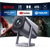 iWIMIUS Proiettore 4K【Compatibile con Netflix/Dolby/Tiro Corto】Proiettores Smart TV 800