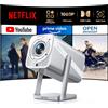 TOPTRO Proiettore 4K【Compatibile con Netflix & Dolby】Proiettore Portatile 700ANSI Messa