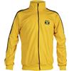 JL Sport Felpa unisex con cerniera e bandiera giamaica gialla, Giallo, XL