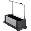 BLANCO Storage Caddy 20 | plastica, alluminio nero grigio | comodo accesso grazie al manico e alla funzione scorrevole completamente estraibile