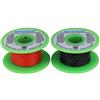 BNTECHGO Bobina di filo in silicone da 30,5 m ultra flessibile ad alta temperatura 200 gradi C 600 V 20 AWG filo di silicone 100 fili di filo di rame stagnato 15,2 m nero e 15,2 m rosso filo
