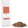 NOVECENTO TE' Novecento Tè® | Infuso Vaniglia e Lampone | Rooibos Vaniglia Lamponi Ibisco in Foglie - 90 Gr | Tè Rosso Infuso Frutta e Fiori Sacchetto
