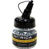 Norica Flacone da 1500 sfere/pallini Norica in acciaio nichelato da 4,46 mm [1500 palline] (CO2 e carabine aria compressa)