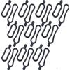 FLOTRUTE 20 Pezzi Cinturino in Silicone per Bicicletta, Banda da Bicicletta Cinghia Elastica Cinturino, Bicicletta Fascia Elastica Gomma anelli, Per bicicletta per Torcia Ciclismo All'aperto Navigazione