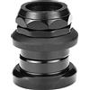 IBK Headset Serie Sterzo Nero 1'' (2,5cm) a Filetto Standard Cuscinetti per Biciclette - per Bici Pieghevole, Mountain Bike, Epoca
