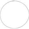 MAJALE - Girocollo rigido Filo Acciaio Argento | Choker Argento | Piede collo | Choker Argento | Argento, 5 mm, Acciaio inossidabile