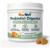 BauVet Probiotici Digestivi per Cani | Integratore con Pre, Pro & Post Biotici | Supporto Digestione, Flora Intestinale e Difese Naturali | 60 Bocconcini Gusto Manzo