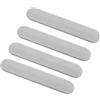 JINTAI (1 Set 4 Pezzi Striscia di Piedi in Cassa Inferiore del Computer Portatile Argento per HP Pavilion 14-CE TPN-Q207