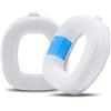 WC Freeze A50 - Cuscinetti auricolari sostitutivi in gel rinfrescante solo per Astro A50 Gen 4, Gen 5 e A50X, realizzati da Wicked Cushions, spessore migliorato e isolamento acustico | White