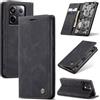 Ottcooed Cover per Xiaomi Redmi Note 13 Pro 5G Custodia, Cover Pellicola a Libro Portafoglio in Pelle Porta Carte Protettiva Slot per Scheda Flip Case Wallet Case con Redmi Note 13 Pro 5G, Nero