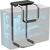 PUTORSEN Supporto per PC CPU Regolabile Sotto Scrivania,per La Maggior Parte Dei Case per Computer,Heavy Duty Supporto Pc Fisso con Imbottitura Protettiva,Eccellente Circolazione Dell'Aria,Portata Massima 30kg