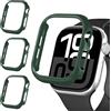 iVoler 3 Pezzi Cover Rigida PC per Apple Watch Series 11/10 46mm (Senza Pellicola Protettiva), Ultra Sottile Custodia Antiurto e Anti-Graffio Bumper Case, Verde