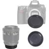 AMOTOK Corpo della fotocamera e copriobiettivo posteriore, compatibile con F Mount DSLR D200, D2X, D3, D3s, D3x, D4, D4s, D5, fotocamere e obiettivo 18-55mm f/3.5-5.6G VR II, 28-300mm f/3000mm 5-5. 6G ED VR