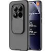 Nillkin Custodia per Xiaomi Redmi Note 15 Pro 5G - Protezione fotocamera con Slide Camera, Antiurto e Antigraffio, Compatibile con Xiaomi Redmi Note 15 Pro 5G 6.83 - Trasparente Nero