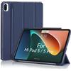 MuyDouxTech MuyDoux Custodia per Xiaomi Mi Pad 5/5 Pro 11 pollici 2021, Copertina Anteriore Liscia e Retro Morbido, Auto Sonno/Veglia, Sottile e Leggera, Cover Xiaomi Mi Pad 5 / Mi Pad 5 Pro 5G, Blu Scuro