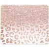 ITNRSIIET Tappetino per Mouse, 26x21cm, Base in Gomma Antiscivolo, Bordi cuciti resistenti, Compatibile con Mouse Ottici, Wireless e Laser, Design Moderno, Stampa leopardo oro rosa