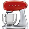 Smeg Impastatrice Standard 50's Style Rosso LUCIDO SMF02RDEU