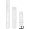 Garmin Cinturino Originale Instinct 2S, 20mm, QuickFit, Silicone, Whitestone