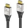 sonero® Premium Cavo HDMI ad alta velocità con Ethernet, 2,00 m, UltraHD / 4K / 60Hz, 18 Gbps, nero