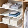 Homieco Regolabile Divisore cassetto separatore cassetto armadio per armadio scaffale Organizzatore Stoccaggio per biancheria intima Calze