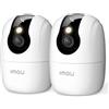 Imou 3MP/2K Kit Telecamere WiFi Interno con One-Touch Chiamata, 2pz