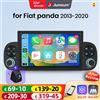 Junsun Autoradio Junsun 7" Wireless CarPlay Android Auto per Fiat Panda 2013 2014 2015-2020, Sistema Multimediale Intelligente con Apple CarPlay Wireless, Schermo Touch IPS, Lettore Video Stereo, Unità di