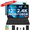 DOOGEE Tab G6 Pro 2 in 1 Tablet PC Android 16 Gemini AI 12" 2.4K 36GB RAM (8+28) 128GB ROM Batteria 9000mAh Helio G100 Tablet Pad