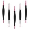 VETPW 5 Pezzi Lima per Unghie in Pietra Pomice, Cuticle Trimmer Pusher, Penna Spingi Cuticole Cuticola Remover a Doppia Testa per Unghie Manicure Pedicure