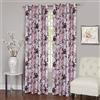 Achim Home Furnishings, Blush Tranquil Lined Grommet Window Curtain Panel, 50 x 84, 50 x 84