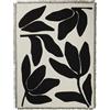 BROSTE COPENHAGEN - Plaid Herbert - Nero - Cotone