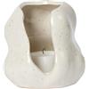 BROSTE COPENHAGEN - Portacandela HEKLA - Beige - Gres
