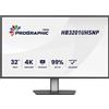 iiyama ProGraphic HB3201UHSNP-B1 Monitor PC 80 cm [31.5] 3840 x 2160 Pixel 4K Ultra HD Nero (Iiyama - a LED 31.5 @ 60 Hz IPS Black 2.0 450 cd/mÃ‚Â² 3000:1 4 ms HDMI, DisplayPort, USB-C altop [HB3201UHSNP-B1]